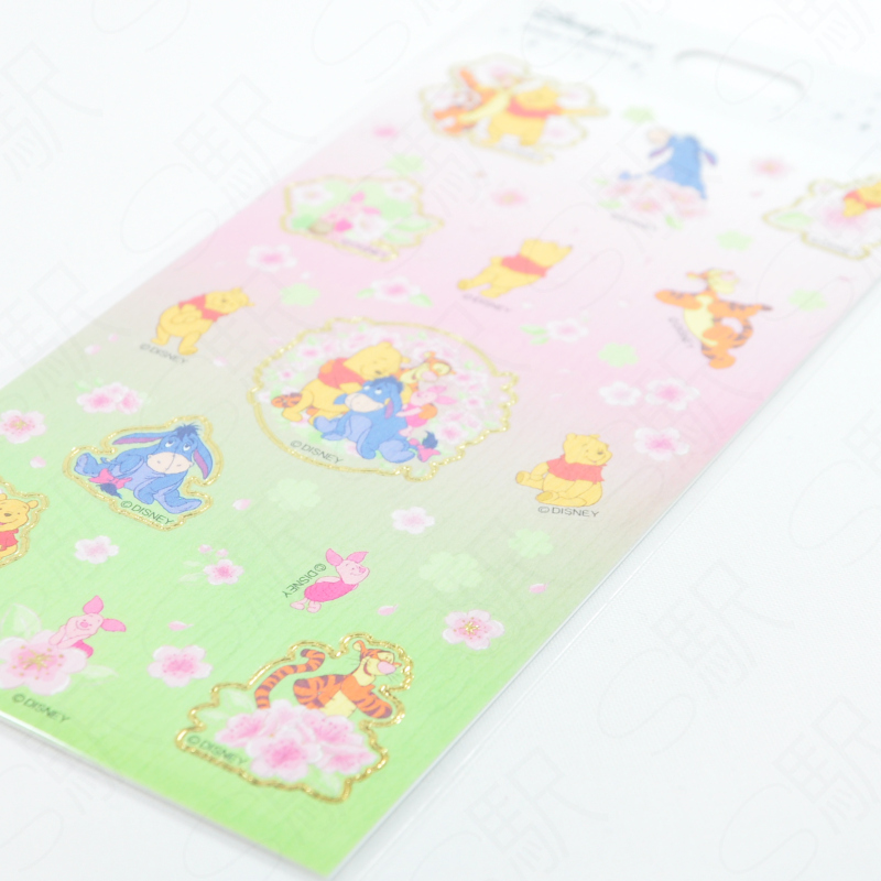 Disney Store Exclusive Sticker Collection - Sakura [Winnie The Pooh]